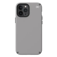 Speck - Presidio 2 Pro Hard Shell Case for Apple iPhone 12 Pro Max - Grahpite Grey/White - Front_Zoom