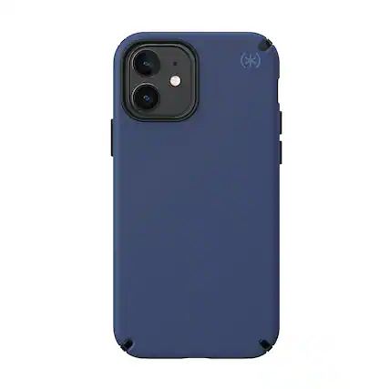 Front. Speck - Presidio 2 Pro Hard Shell Case for Apple iPhone 12/12 Pro - Coastal Blue/Black.