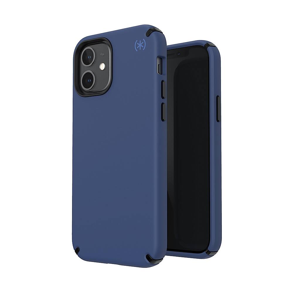 Alt View 12. Speck - Presidio 2 Pro Hard Shell Case for Apple iPhone 12/12 Pro - Coastal Blue/Black.
