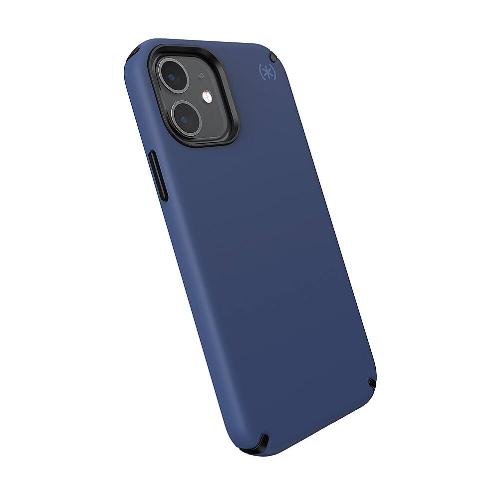 Alt View 1. Speck - Presidio 2 Pro Hard Shell Case for Apple iPhone 12/12 Pro - Coastal Blue/Black.