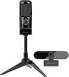 Aluratek - Rocket USB Microphone/Webcam Streaming Bundle
