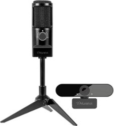 Aluratek - Rocket USB Microphone/Webcam Streaming Bundle - Front_Zoom