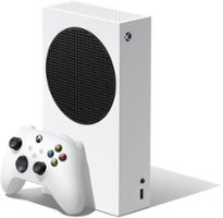 Microsoft - Xbox Series S 512 GB All-Digital Console (Disc-free Gaming) - White - Front_Zoom
