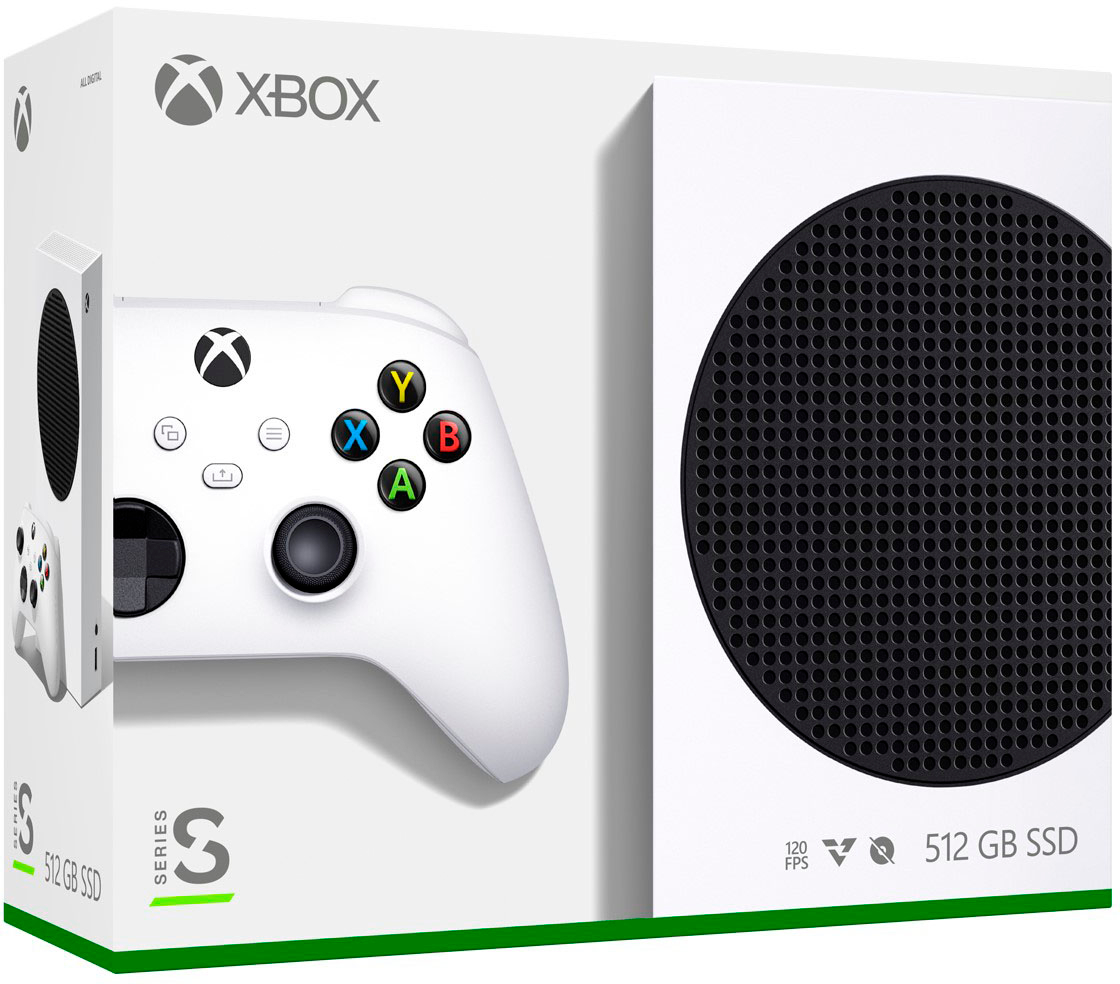 Microsoft Xbox Series S 512 GB All-Digital Console (Disc-Free