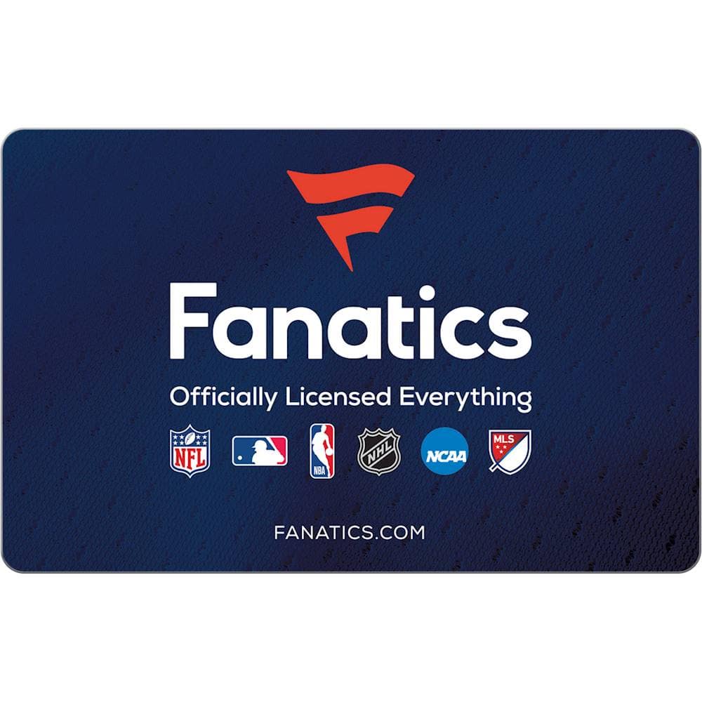 Front. Fanatics - $100 Gift Card.