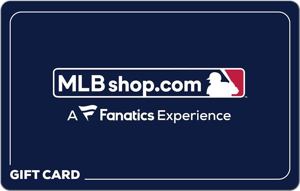Front. MLB - Shop $50 Gift Card.