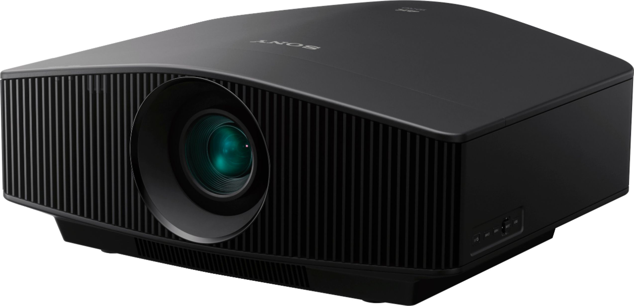 Angle View: Sony - 4K HDR Laser Home Theater Projector - Black