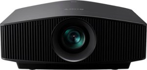 Sony - 4K HDR Laser Home Theater Projector - Black - Front_Zoom