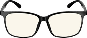 Insignia™ - Blue Light Blocking Glasses - Black - Front_Zoom