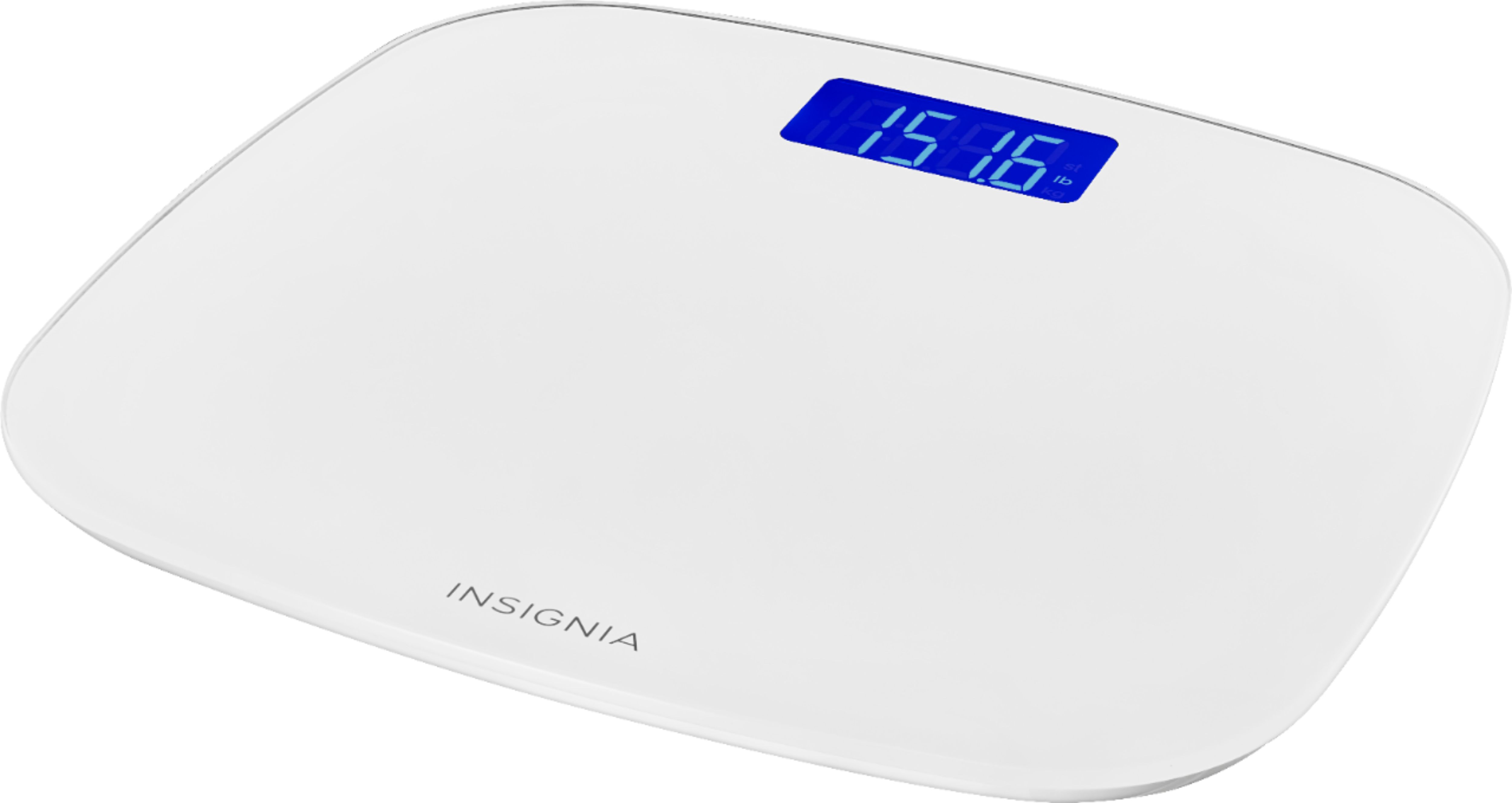 Best Buy: Insignia™ Tempered Glass Digital Scale White NS-GLSSCW1