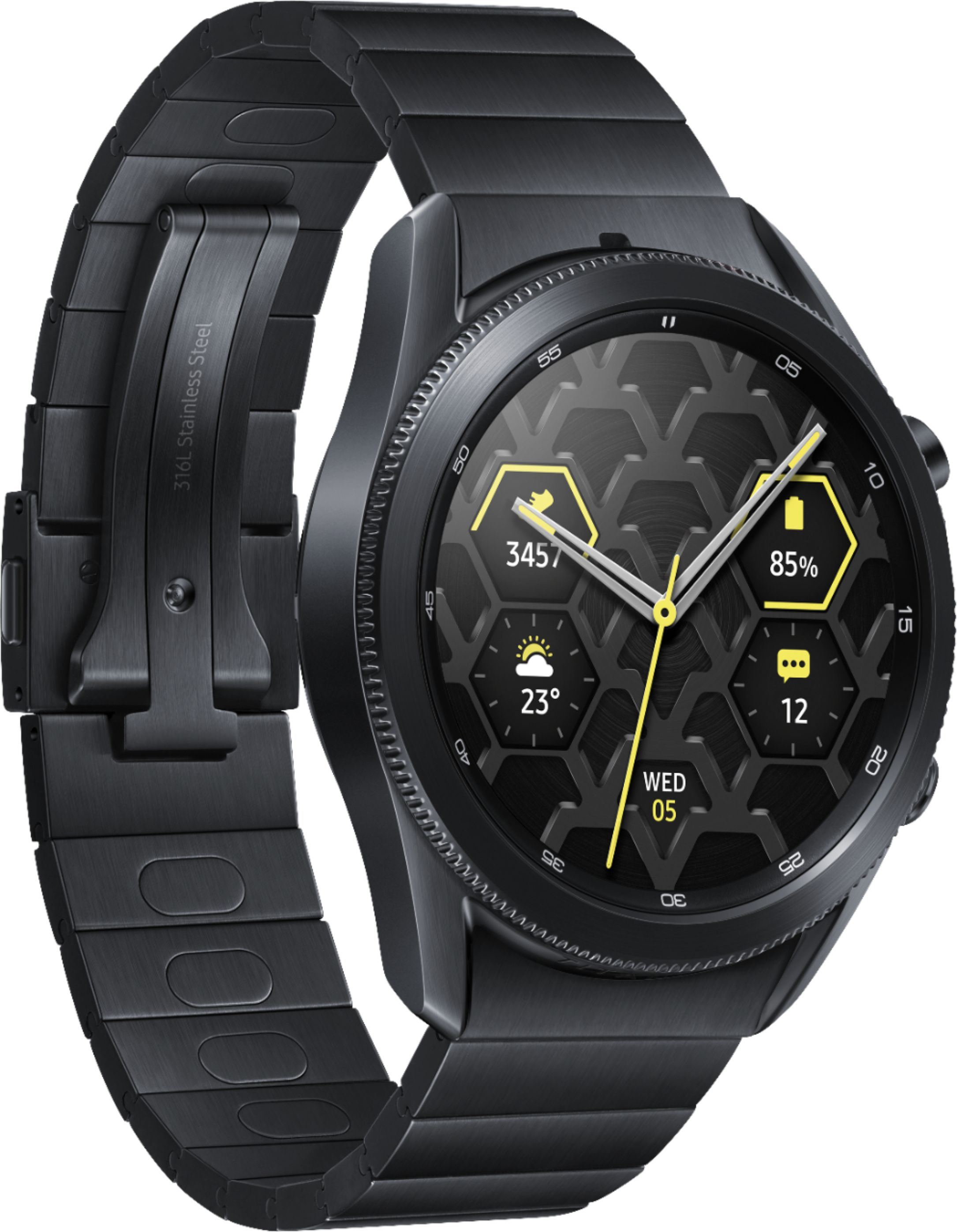 Best Buy: Samsung Galaxy Watch3 Titanium Smartwatch 45mm BT Mystic 