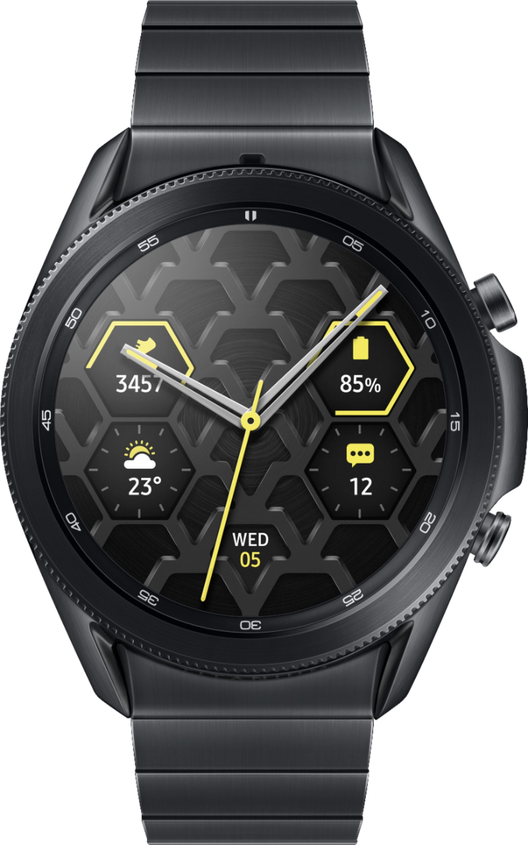 Best Buy: Samsung Galaxy Watch3 Titanium Smartwatch 45mm BT Mystic 