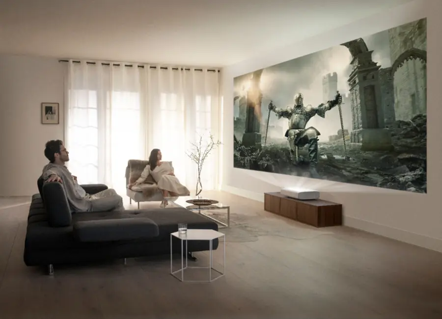 Alt View 15. Samsung - The Premiere 4K UHD Single Laser Wireless Smart Ultra Short Throw Projector with High Dynamic Range - White.