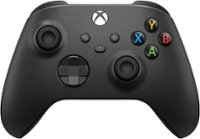 Microsoft - Xbox Wireless Controller for Xbox Series X, Xbox Series S, Xbox One, Windows Devices - Carbon Black - Front_Zoom