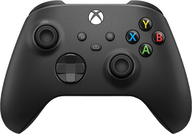Microsoft - Controller for Xbox Series X, Xbox Series S, and Xbox One (Latest Model) - Carbon Black