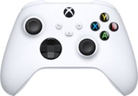 Microsoft - Xbox Wireless Controller for Xbox Series X, Xbox Series S, Xbox One, Windows Devices - Robot White - Front_Zoom