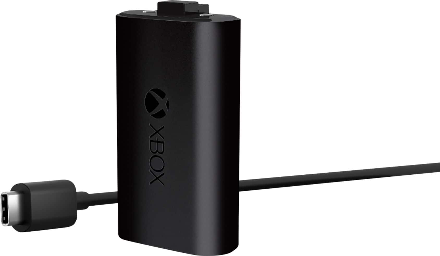Microsoft - Rechargeable Battery + USB-C Cable for XBOX Series X and XBOX Series S - Black