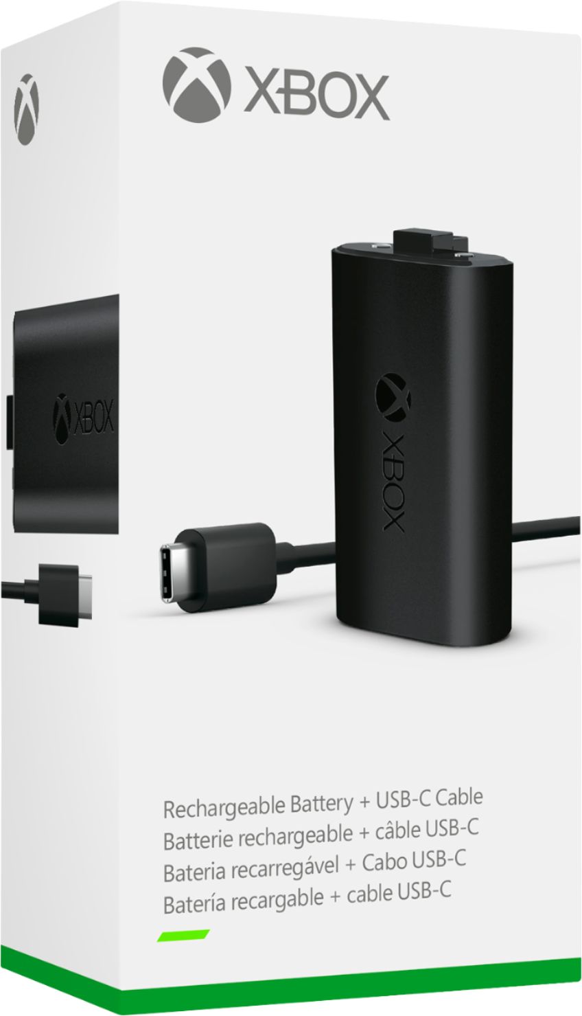 Microsoft Rechargeable Battery + USB-C Cable for Xbox Series X and Xbox  Series S Black SXW-00001 - Best Buy