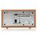Back. Tivoli Audio - Model One Bluetooth Shelf Speaker with Wood Finish - Cherry/Silver.