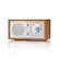Front. Tivoli Audio - Model One Bluetooth Shelf Speaker with Wood Finish - Cherry/Silver.