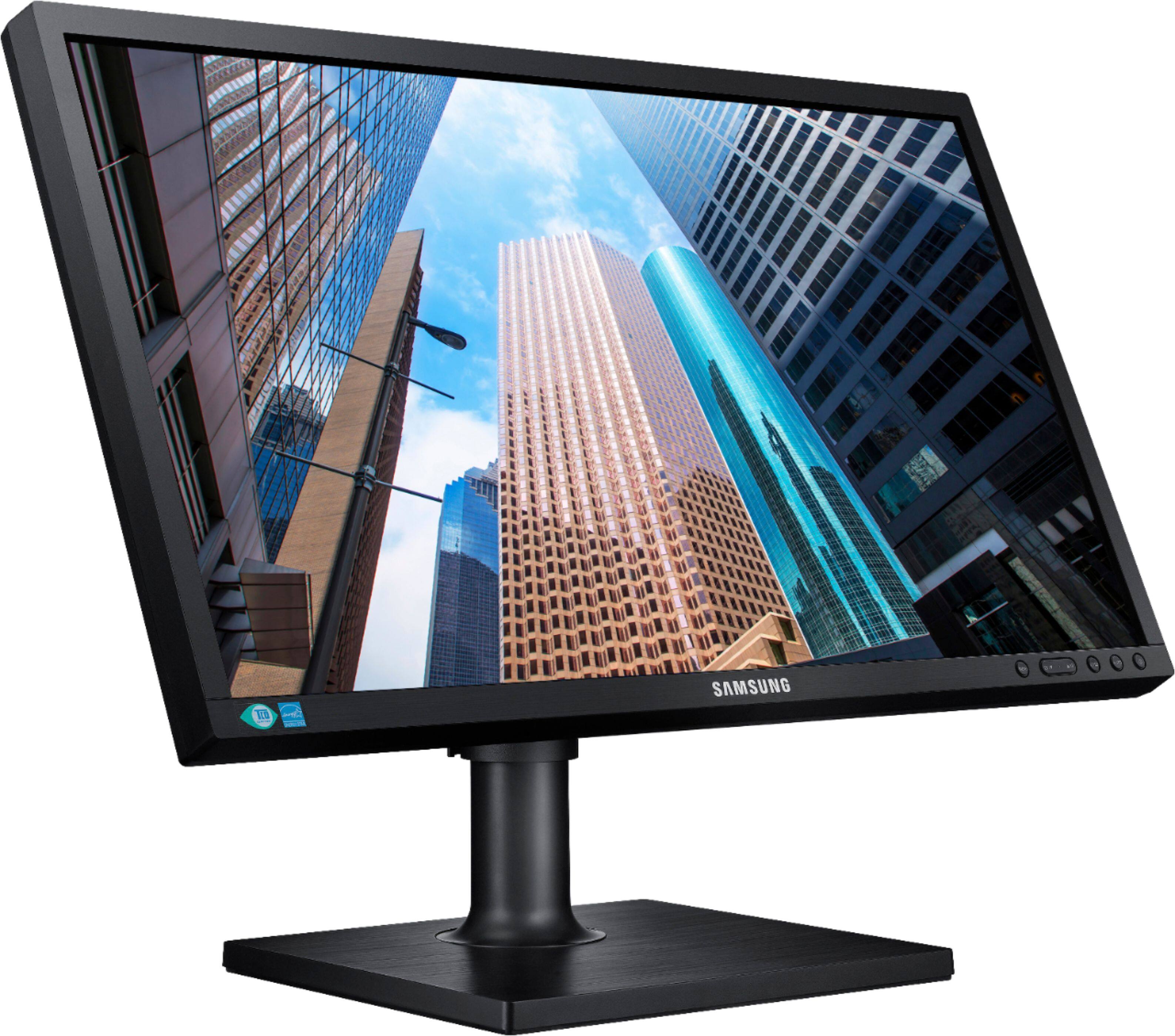 Alt View 12. Samsung - SE65 Series LS24E65KPLH/GO 23.6” LED FHD Monitor - Black.