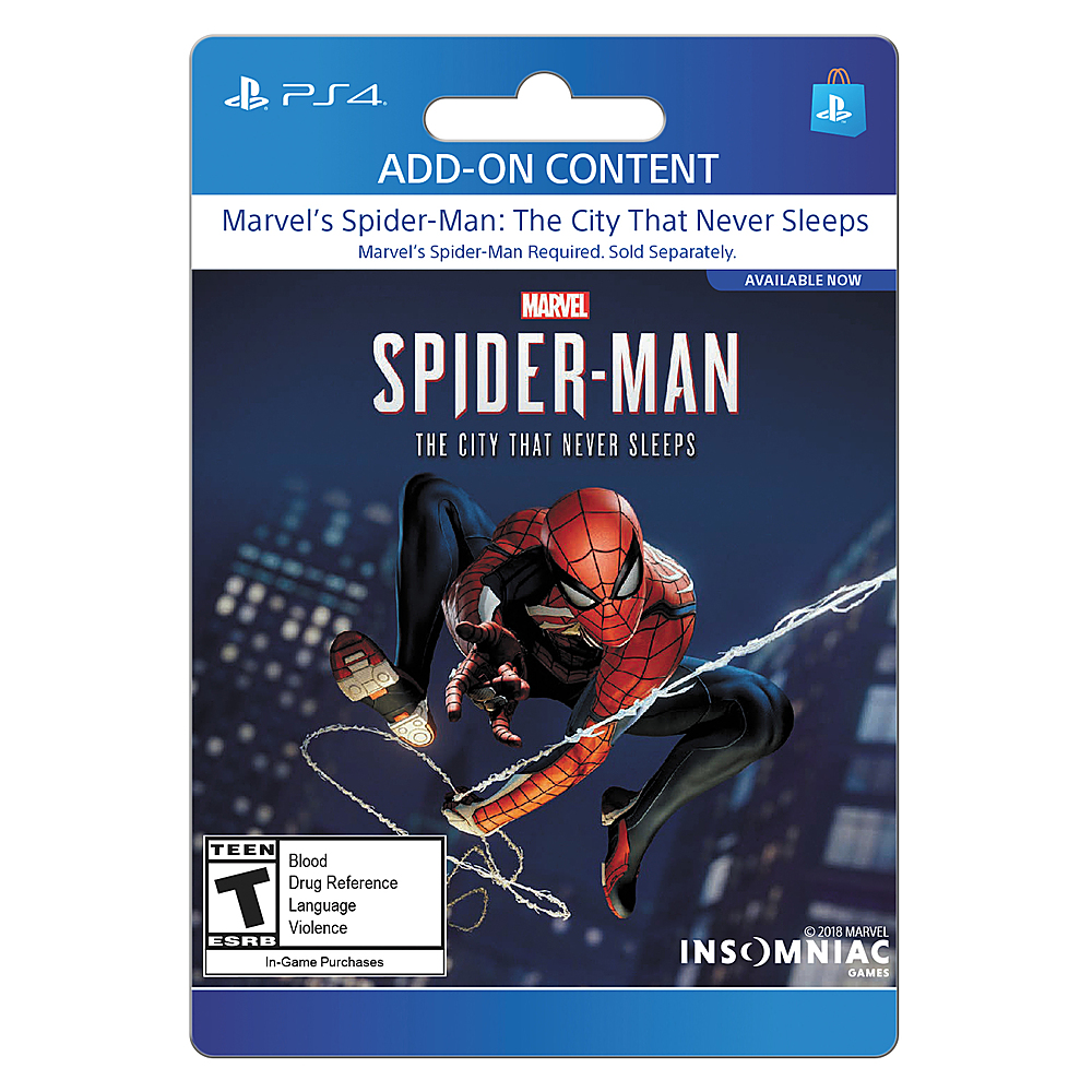 Best Marvel's Spider-Man: The City That Never Sleeps Sony PlayStation 4 $24.99 PlayStation 4 [Digital] Spider-Man:TheCityThat24.99