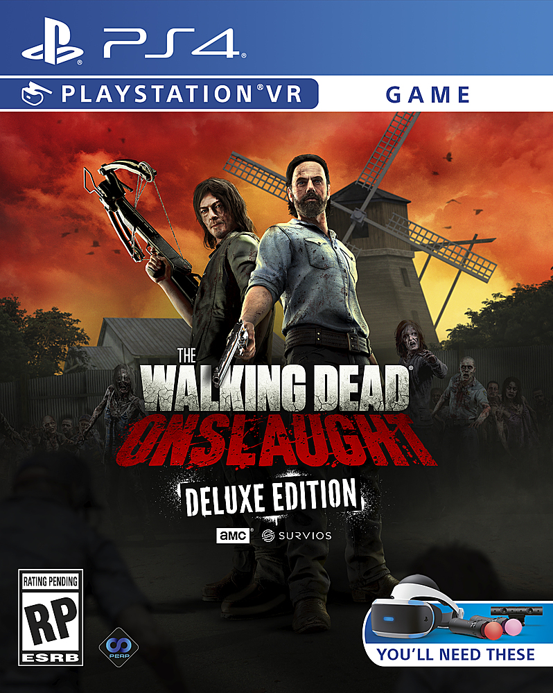 The Walking Dead Onslaught Edición Deluxe - PlayStation 4, PlayStation 5