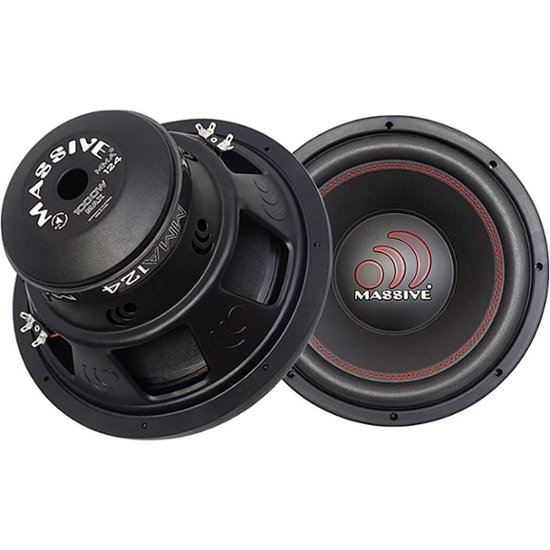 Massive Audio Massive MMA Series 12-Inch 500-Watt-RMS Dual 4-Ohm ...