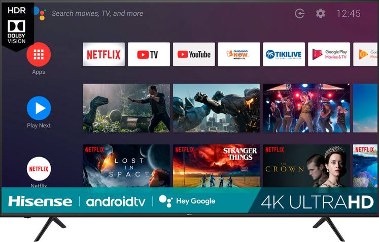 Hisense - 75" Class H6510G Series LED 4K UHD Smart Android TV