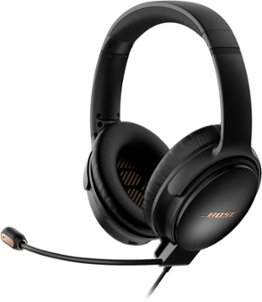 Bose - QuietComfort 35 II Wireless Noise Cancelling Gaming Headset - Black