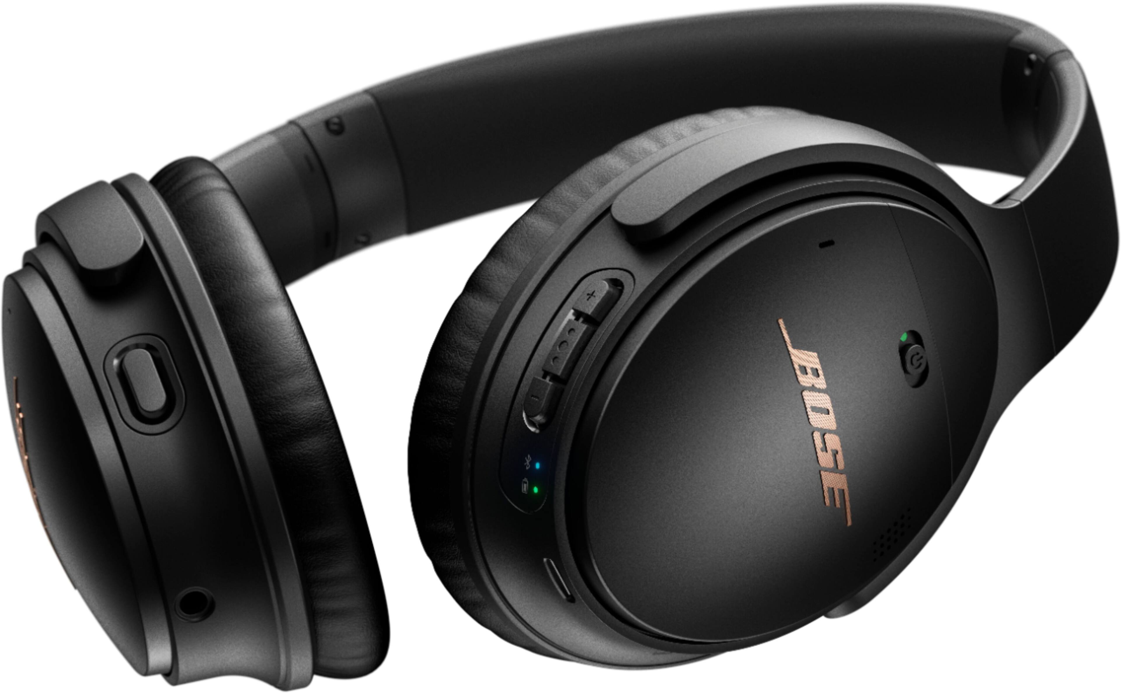 Alt View 12. Bose - QuietComfort 35 II Wireless Noise Cancelling Gaming Headset - Black.