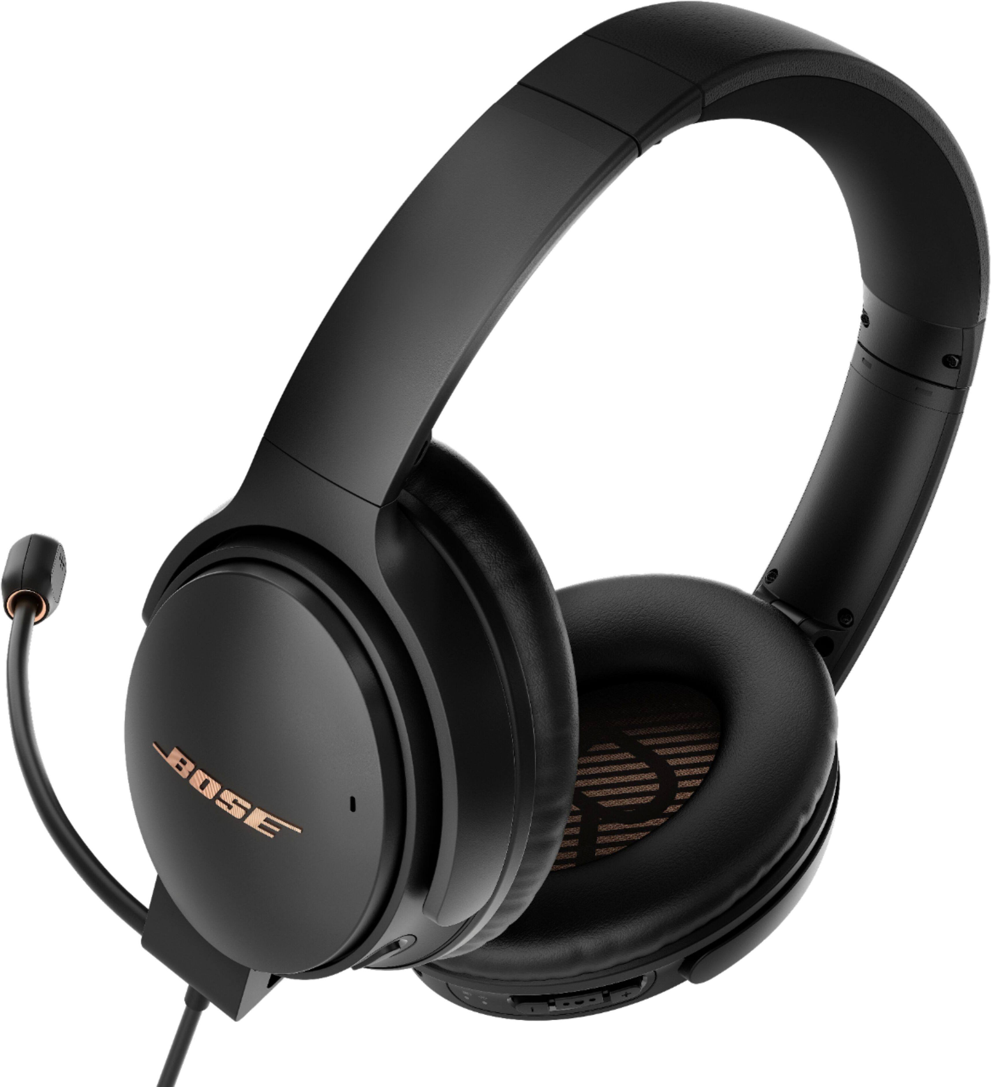 Alt View 18. Bose - QuietComfort 35 II Wireless Noise Cancelling Gaming Headset - Black.