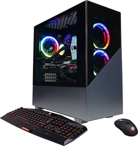 CyberPowerPC - Gamer Supreme Gaming Desktop - AMD Ryzen 9 3900XT - 32GB Memory - NVIDIA GeForce RTX 3090 - 2TB HDD + 1TB SSD - Black