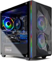 Skytech Gaming - Chronos Mini Gaming Desktop - AMD Ryzen 3 3100 - 8GB Memory - NVIDIA GeForce GTX 1650 - 500GB SSD - Black - Front_Zoom