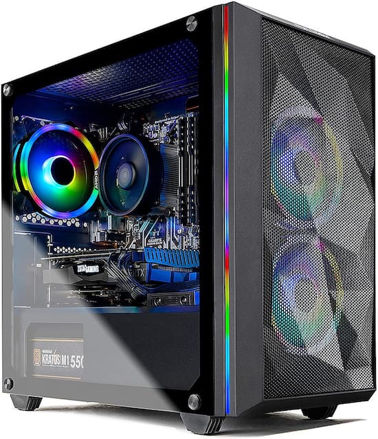 Skytech Gaming Chronos Mini Gaming Desktop Amd Ryzen 3 3100 Nvidia Geforce Gtx1650 500gb Ssd 8gb Memory Black Black St Chronosmini 0088 Bby Best Buy