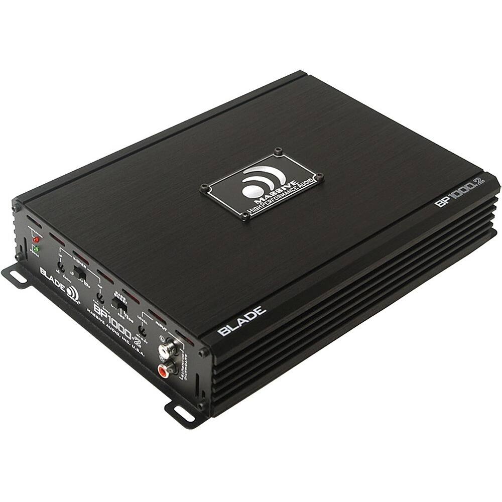 Best Buy Massive Audio Massive BP1000.2 Car Amplifier