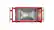 Angle. Galanz - Galanz Retro French Door Toaster Oven - hot rod red.