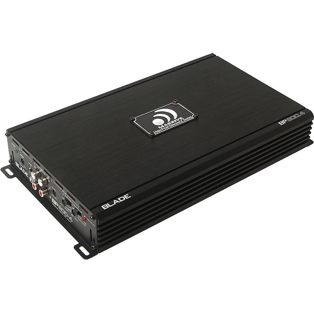 Best Buy: Massive Audio Massive BP800.4 Car Amplifier Black Black BP800.4