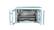 Angle. Galanz - Galanz Retro French Door Toaster Oven - behop blue.