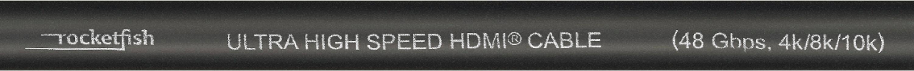 Alt View 20. Rocketfish™ - 2' 8K Ultra High Speed HDMI® 2.1 Certified Cable - Black.