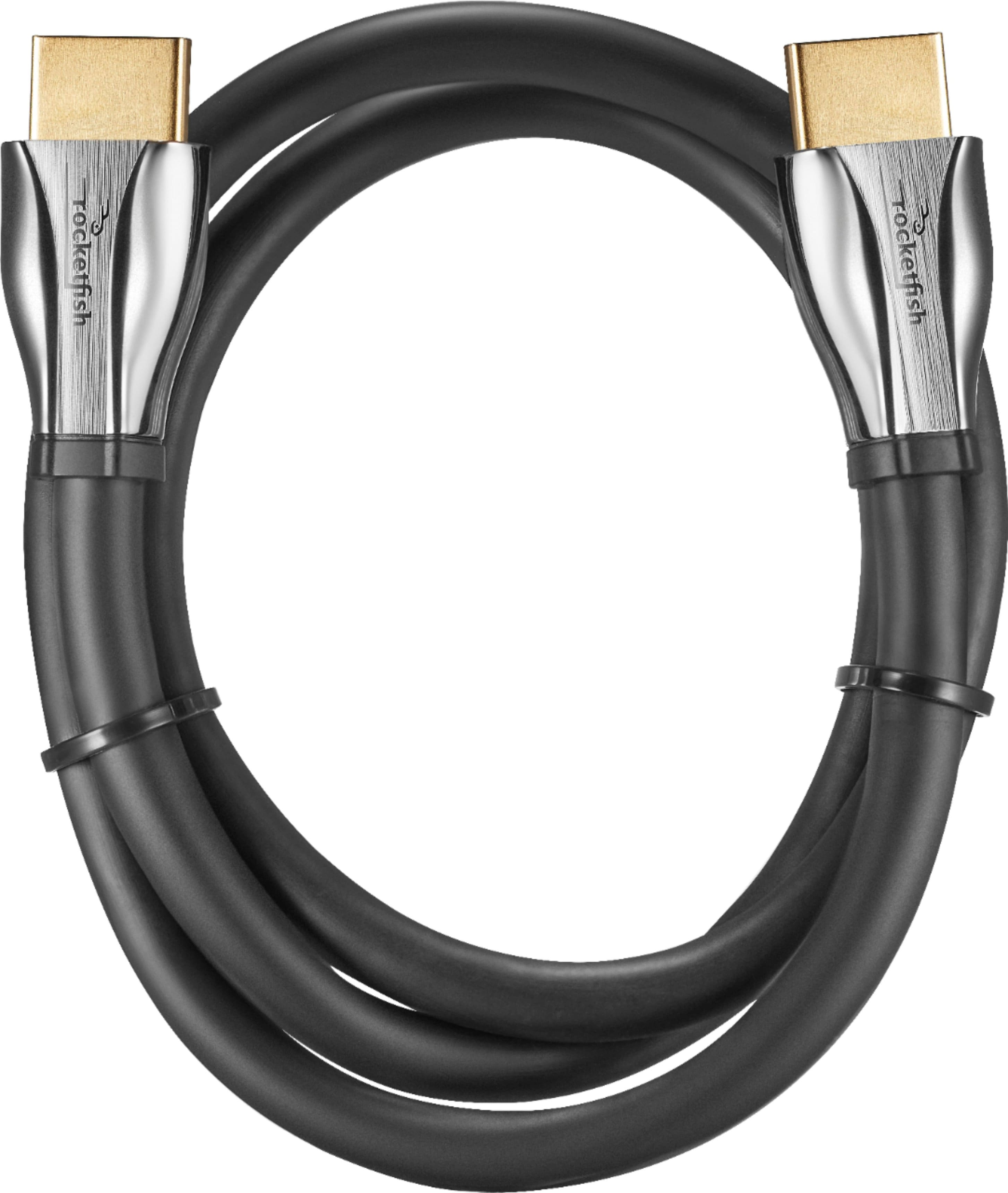 Alt View 21. Rocketfish™ - 2' 8K Ultra High Speed HDMI® 2.1 Certified Cable - Black.