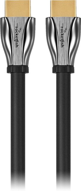 Front Zoom. Rocketfish™ - 4' 8K Ultra High Speed HDMI® 2.1 Certified Cable - Black.