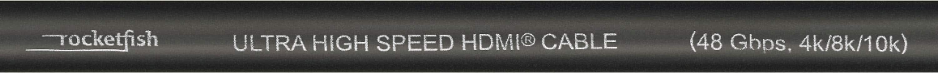 Alt View 20. Rocketfish™ - 8' 8K Ultra High Speed HDMI® 2.1 Certified Cable - Black.