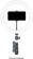 Alt View 14. Sunpak - 12" Rainbow Ring Light Vlogging Kit w/BOYA Lavalier Microphone and Bluetooth Remote for Smartphones and Cameras.