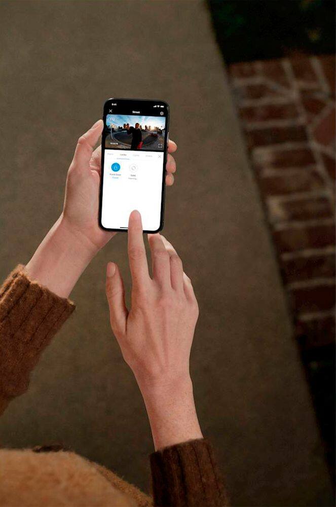 Alt View 13. Ring - A19 Wi-Fi Smart LED Bulb - White.