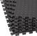 Angle. NEXT - 24ft Gym Flooring Exercise Mats - Black.