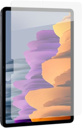 ZAGG - InvisibleShield GlassFusion+ Flexible Hybrid Screen Protector for Samsung Galaxy Tab S8/S7