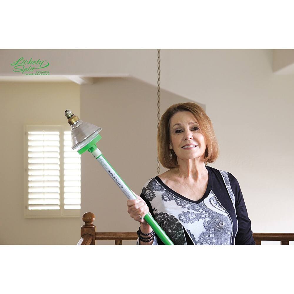 Lickety Split Recessed Light Bulb Changer With Topper, Pole & 3