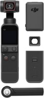 DJI - Pocket 2 Creator Combo 3-Axis Stabilized Handheld Camera - Angle_Zoom