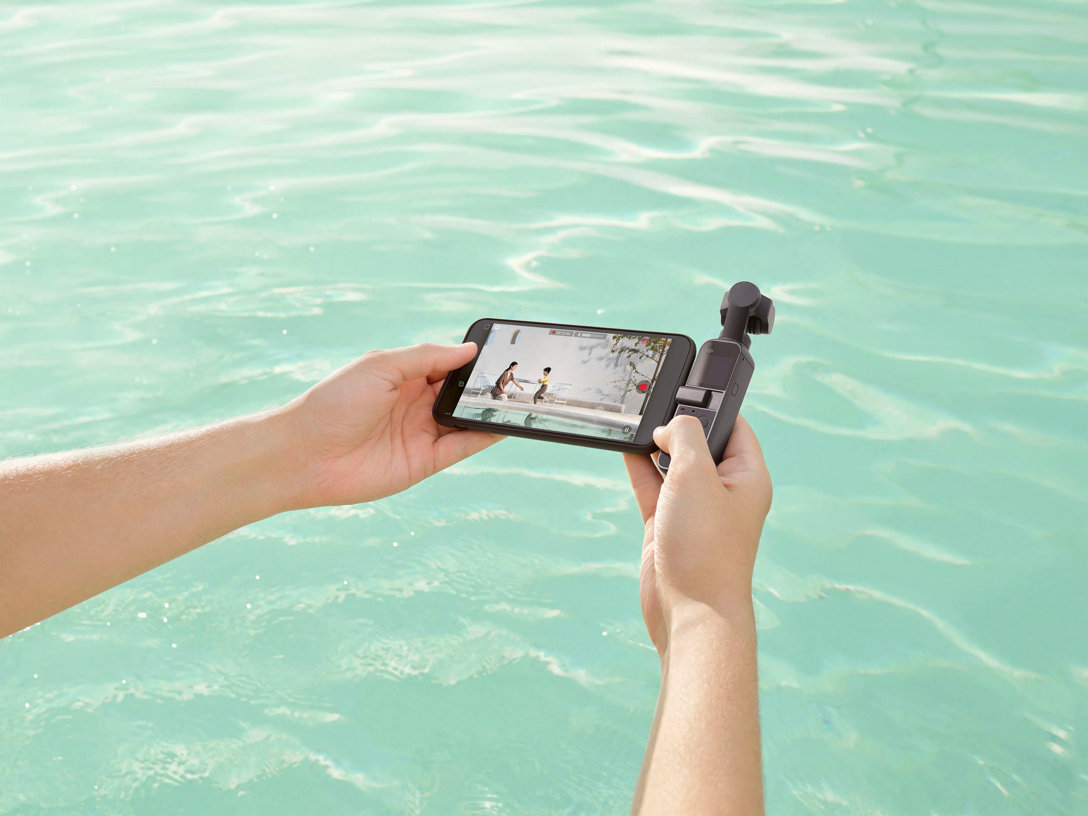 Alt View 15. DJI - Pocket 2 Creator Combo 3-Axis Stabilized 4K Handheld Camera - Black.